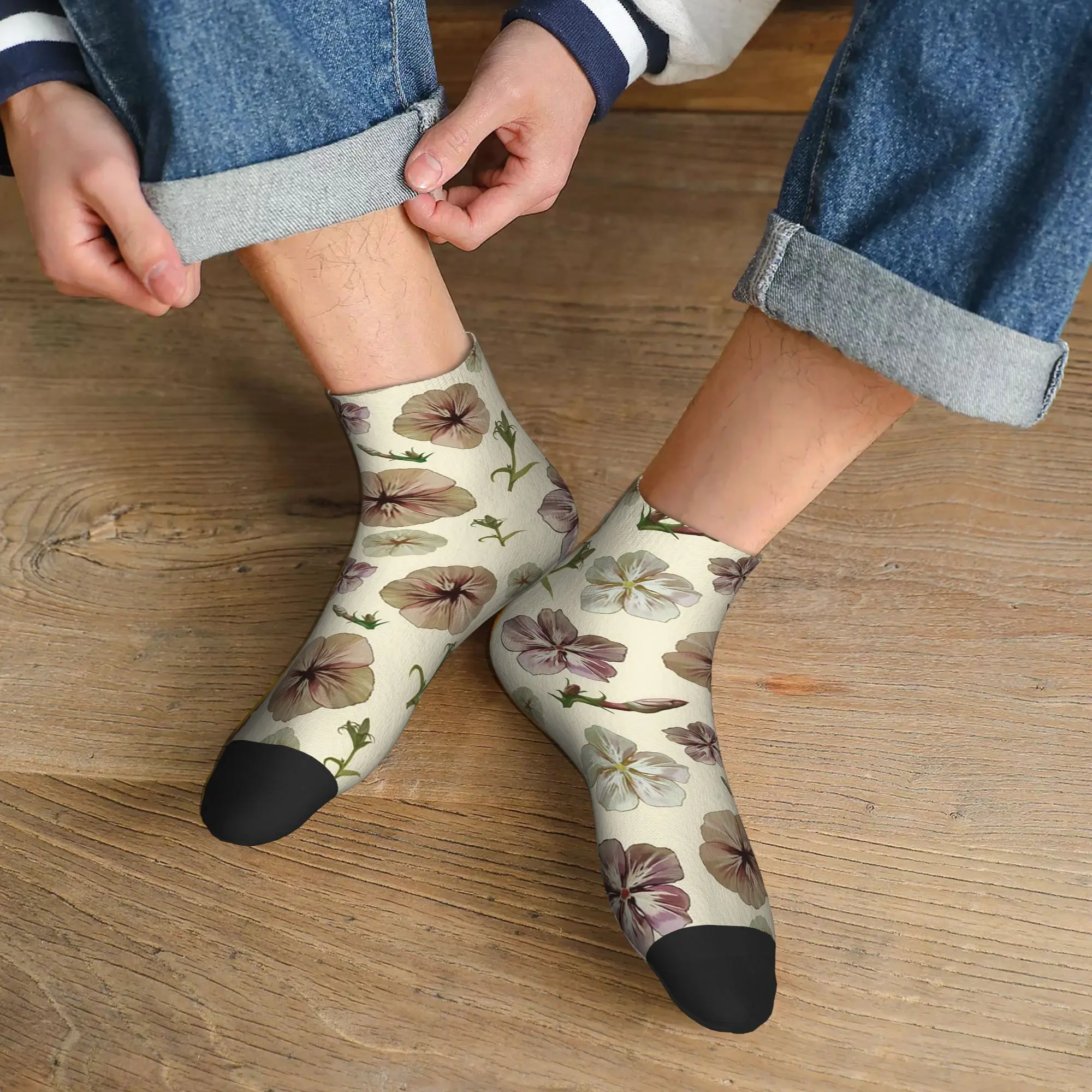 Всесезонные носки с цветами Phlox, Harajuku, высококачественные носки для экипажа, забавные чулки для мужчин и женщин, рождественские подарки
Всесезонные носки с цветами Phlox, Harajuku, высококачественные носки для экипажа, забавные чулки для мужчин и женщин, рождественские подарки