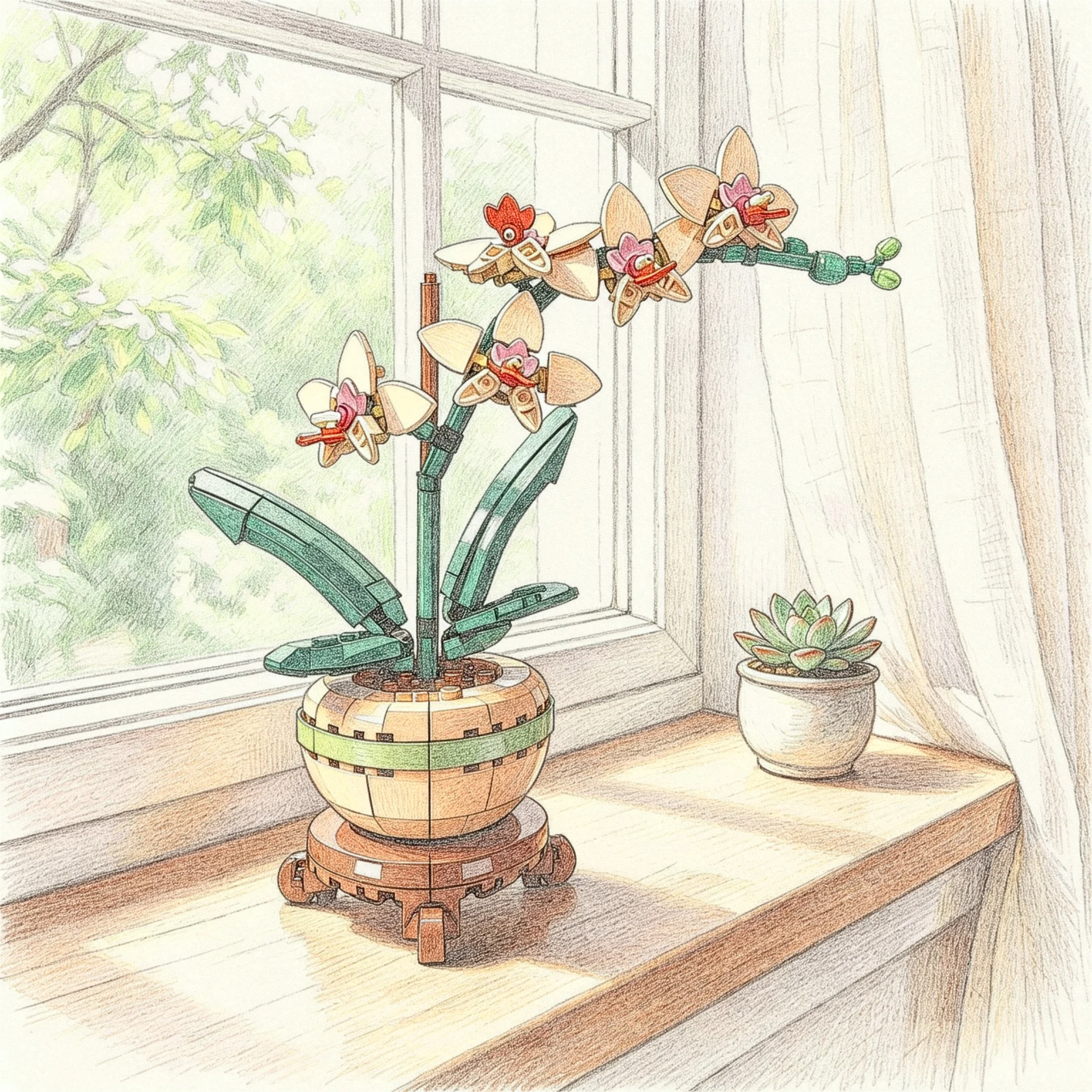 2026 new blooming flower building block set home decoration suitable for holiday gifts for men and women
2026 new blooming flower building block set home decoration suitable for holiday gifts for men and women
