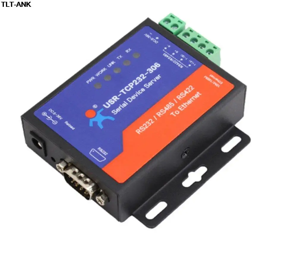 USR-TCP232-306 Serial to Ethernet Converter LAN Ethernet TCP/IP to RS232 RS485 RS422 Converter2
USR-TCP232-306 Serial to Ethernet Converter LAN Ethernet TCP/IP to RS232 RS485 RS422 Converter2