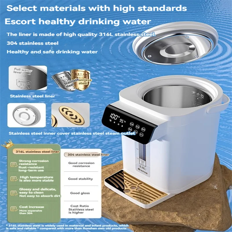 Home Intelligent Water Pump Kettle Insulation Integrated Fully Automatic Water Filling and Constant Temperature Drinking Machine
Home Intelligent Water Pump Kettle Insulation Integrated Fully Automatic Water Filling and Constant Temperature Drinking Machine