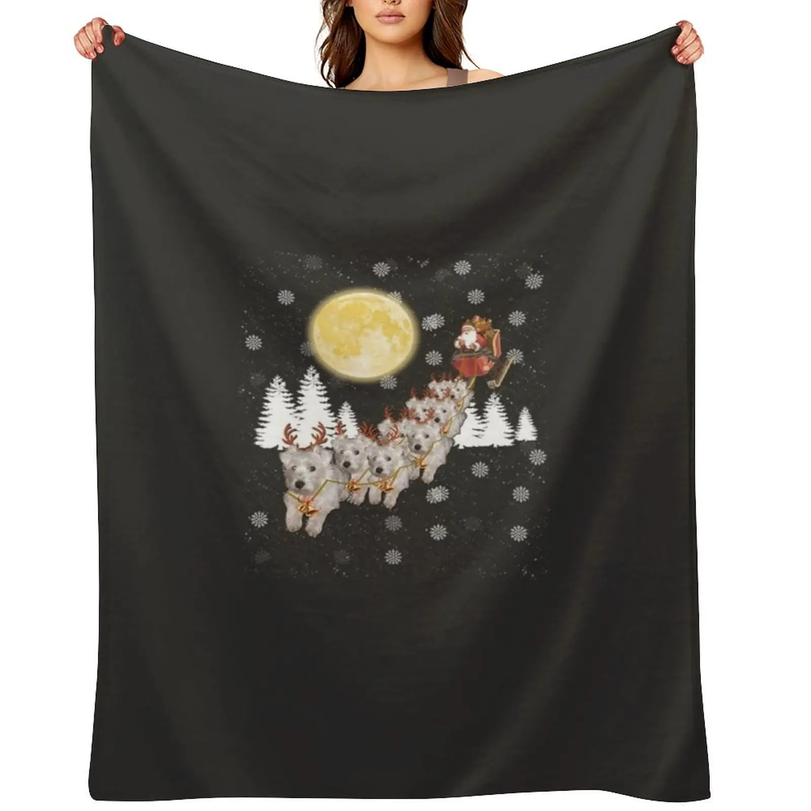 Westie Dog Santa Sleigh Christmas Lover Sweatshirt Throw Blanket Furrys Sleeping Bag Decorative Sofa manga Blankets
Westie Dog Santa Sleigh Christmas Lover Sweatshirt Throw Blanket Furrys Sleeping Bag Decorative Sofa manga Blankets