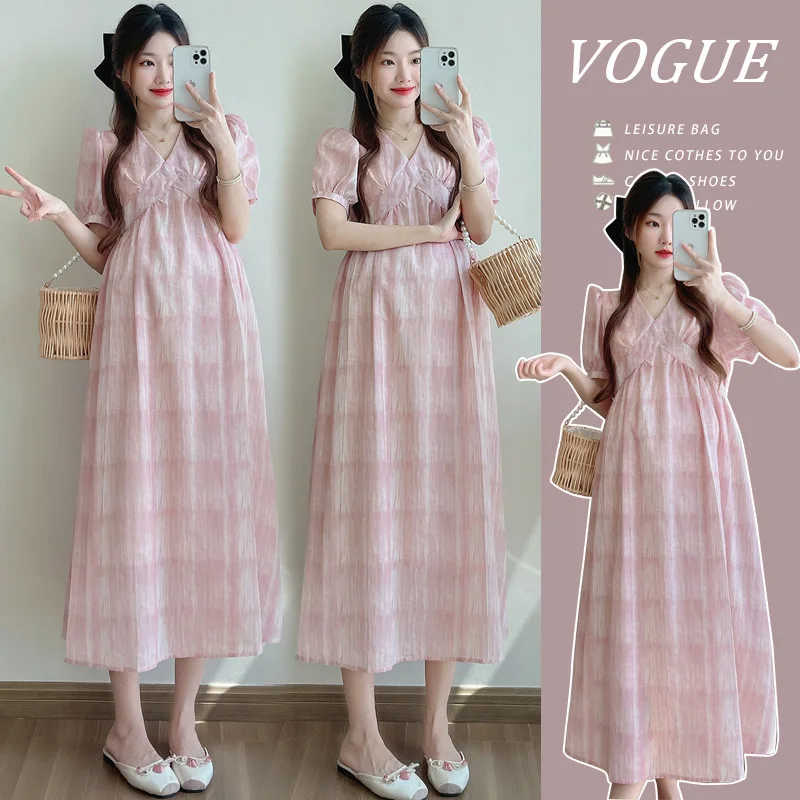 2025 Summer New Fashionable Pregnant Women's Clothing French Style Slimming and Loose Medium To Long Dress
2025 Summer New Fashionable Pregnant Women's Clothing French Style Slimming and Loose Medium To Long Dress