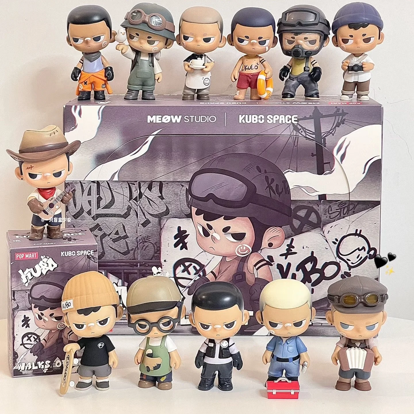 POP MART Kubo Walks of Life Series Blind Box Toys Guess Bag Mystery Box Mistery Caixa Action Figure Surpresa Cute Model Birthday
POP MART Kubo Walks of Life Series Blind Box Toys Guess Bag Mystery Box Mistery Caixa Action Figure Surpresa Cute Model Birthday