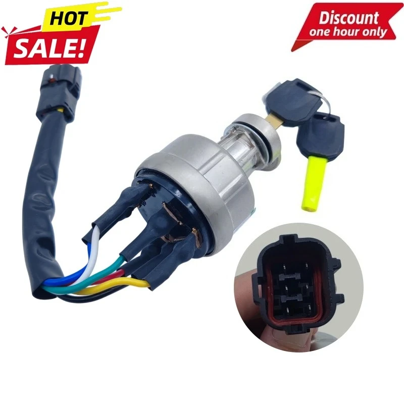 Excavator Parts Ignition Switch A241200001217 for SY135 SY205 SY215 SY235 SY365
Excavator Parts Ignition Switch A241200001217 for SY135 SY205 SY215 SY235 SY365