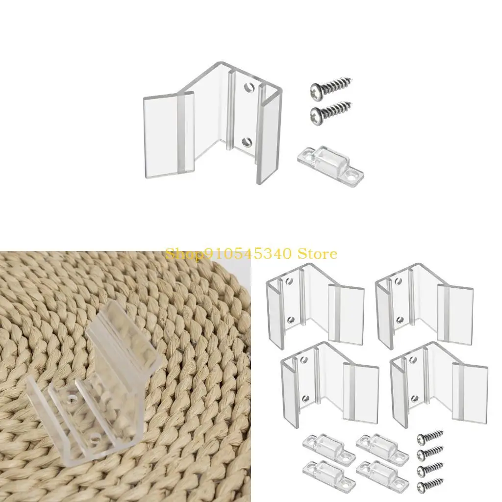 U2JA Mirrored Doors Keep Replacement Sliding Mirrored Door Latches for Household
U2JA Mirrored Doors Keep Replacement Sliding Mirrored Door Latches for Household