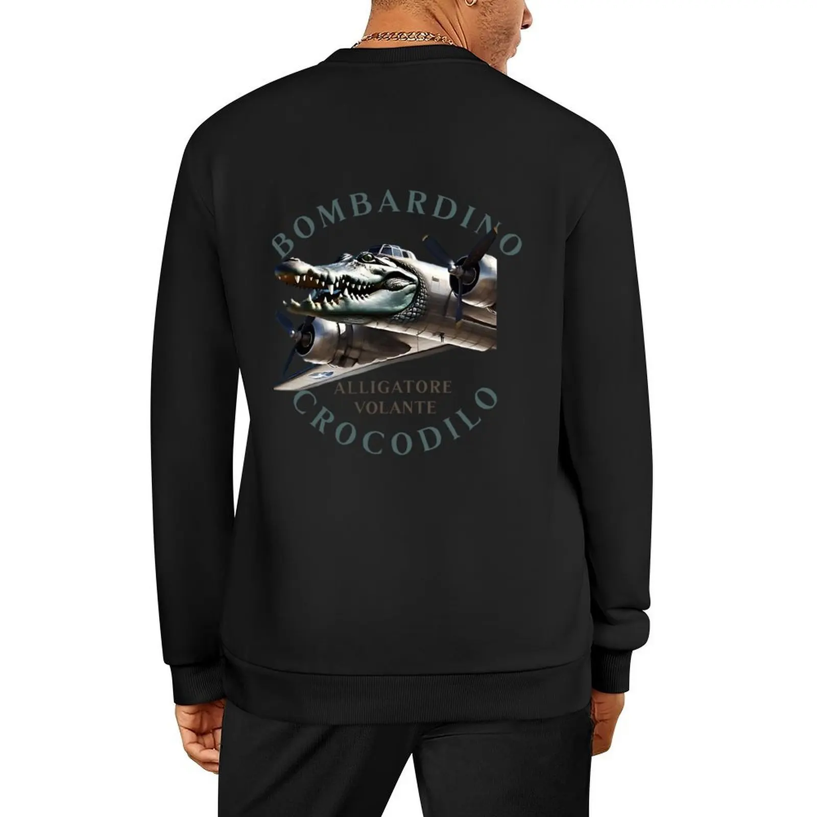 Bombardino Crocodilo italian brainrot meme Pullover men's coat men's sweat-shirt set men's autumn clothes sweatshirt men
Bombardino Crocodilo italian brainrot meme Pullover men's coat men's sweat-shirt set men's autumn clothes sweatshirt men