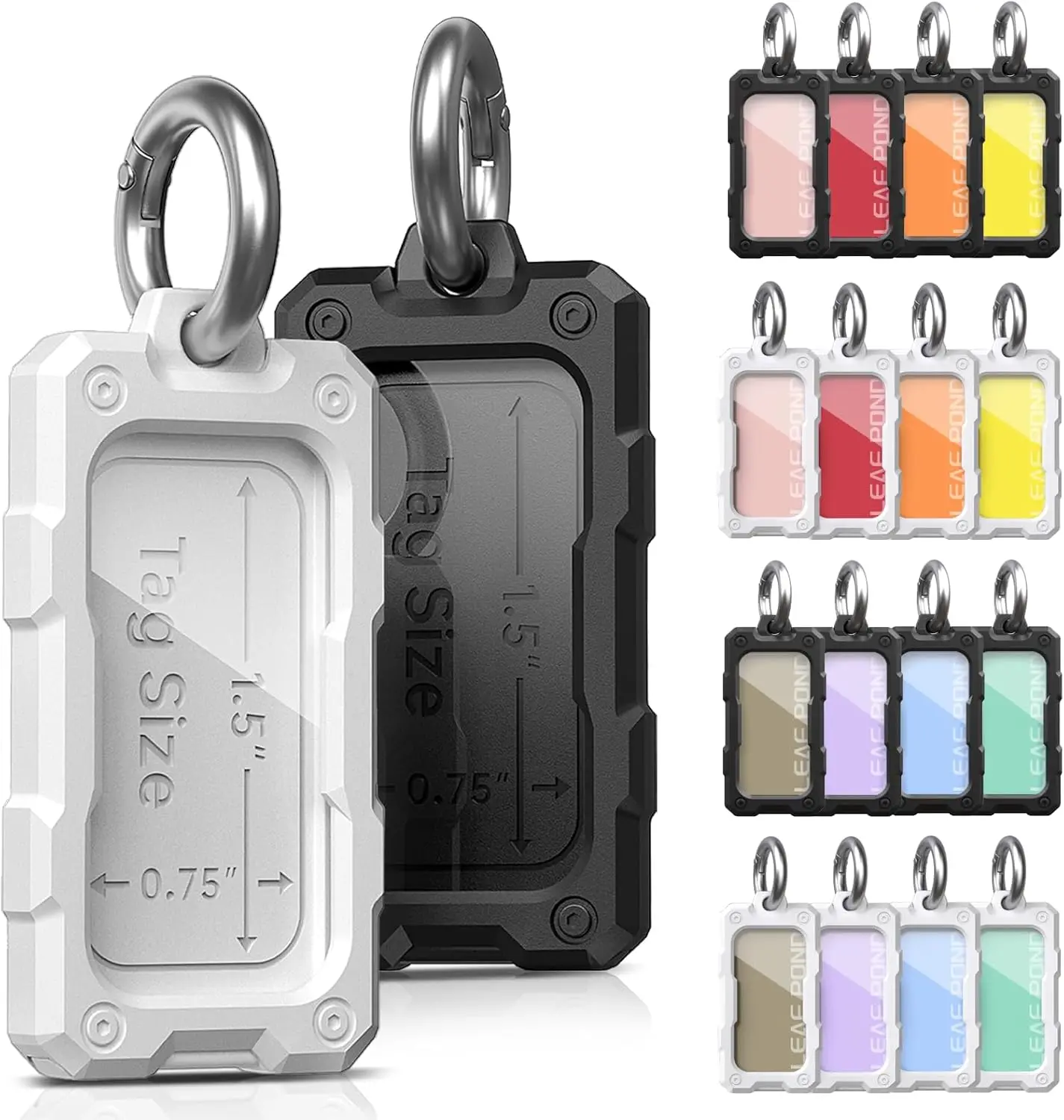 16 Pack Solid Plastic Key Tags with O Rings, Bulk Keychain Identifier for Cruise Luggage, Gym Bag, and Gift
16 Pack Solid Plastic Key Tags with O Rings, Bulk Keychain Identifier for Cruise Luggage, Gym Bag, and Gift