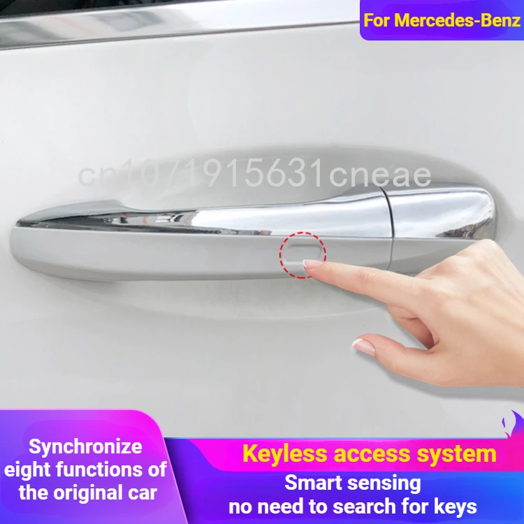 Для Benz C/E/S-класса A/B/C/GL бесключевой доступ в модификацию автомобиля Mercedes-Benz
Для Benz C/E/S-класса A/B/C/GL бесключевой доступ в модификацию автомобиля Mercedes-Benz
