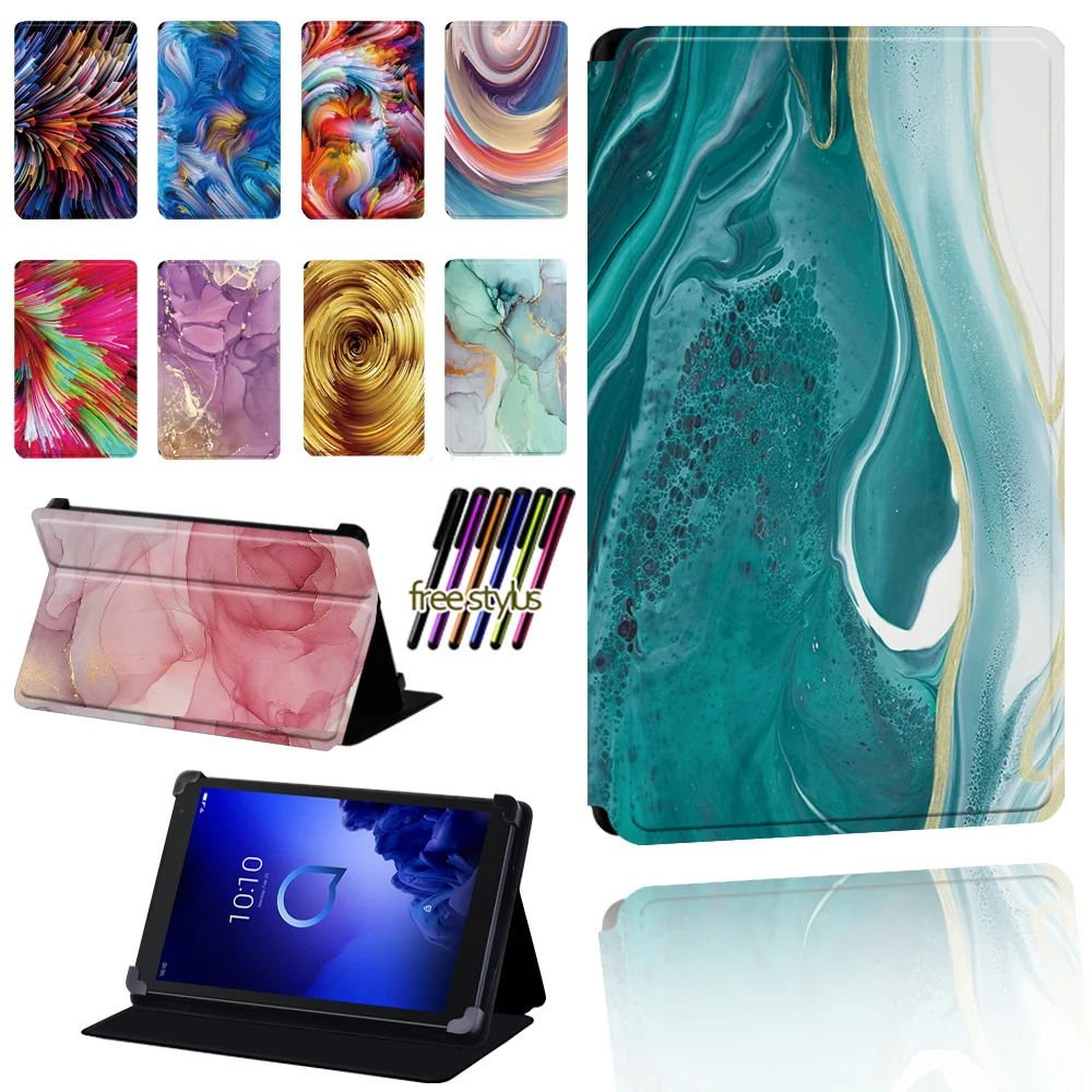 Tablet Case for Alcatel 1T 7 10/3T 8 10/A3 10 Tablet Watercolor Pattern Foldable Anti-fall Universal Protective Cover
Tablet Case for Alcatel 1T 7 10/3T 8 10/A3 10 Tablet Watercolor Pattern Foldable Anti-fall Universal Protective Cover