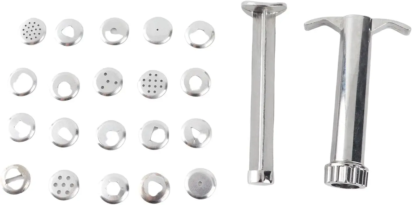 19 Disc Clay Extruder Tool for Polymer Clay, Ceramics, Pottery, Fondant, Cake Decorating
19 Disc Clay Extruder Tool for Polymer Clay, Ceramics, Pottery, Fondant, Cake Decorating