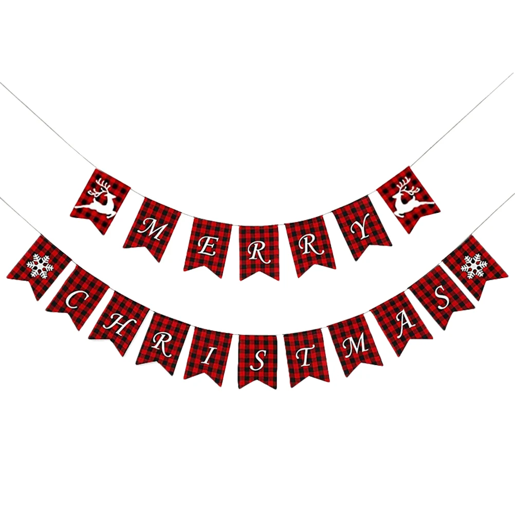 1set Christmas Decoration Flags Xmas Garland Wall Hanging Fishtail Banners Cotton Cloth Party Wedding Home Shop Decor 
1set Christmas Decoration Flags Xmas Garland Wall Hanging Fishtail Banners Cotton Cloth Party Wedding Home Shop Decor