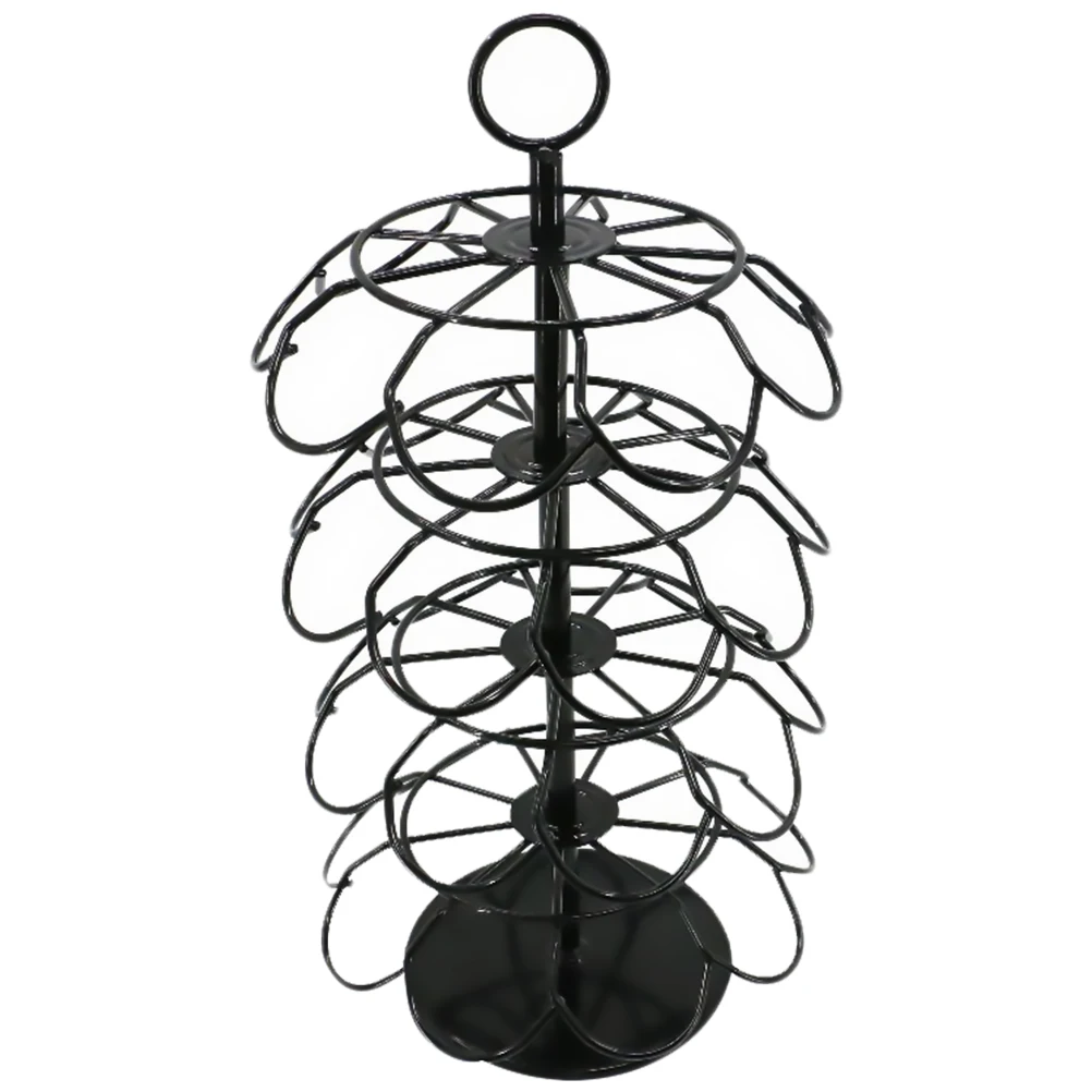 Coffee Capsule Storage Rack Holder Organizer Shelf Rotation Iron Metal 4 Layers 36 Coffee Station Dispenser Household
Coffee Capsule Storage Rack Holder Organizer Shelf Rotation Iron Metal 4 Layers 36 Coffee Station Dispenser Household