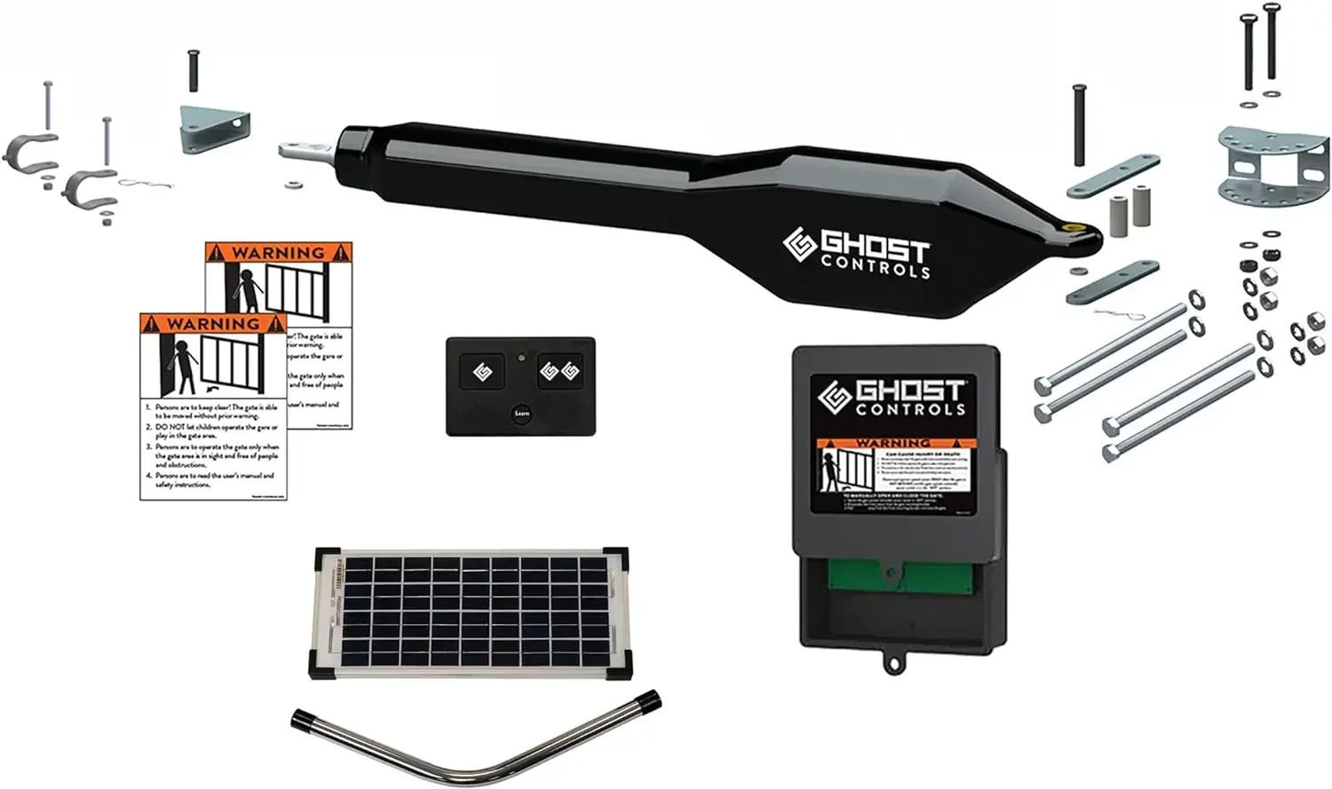 FREE SHIPPING.Ghost Controls Heavy-Duty Solar Automatic Gate Opener Kit for Driveway Swing Gates with Long-Range Solar Gate Open
FREE SHIPPING.Ghost Controls Heavy-Duty Solar Automatic Gate Opener Kit for Driveway Swing Gates with Long-Range Solar Gate Open