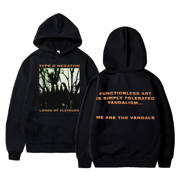 Rock Band Type O Negative Lords of Flatbush Hoodie Men Women Vintage Gothic Sweatshirts Autumn Winter Men's Oversized Hoodies
Rock Band Type O Negative Lords of Flatbush Hoodie Men Women Vintage Gothic Sweatshirts Autumn Winter Men's Oversized Hoodies