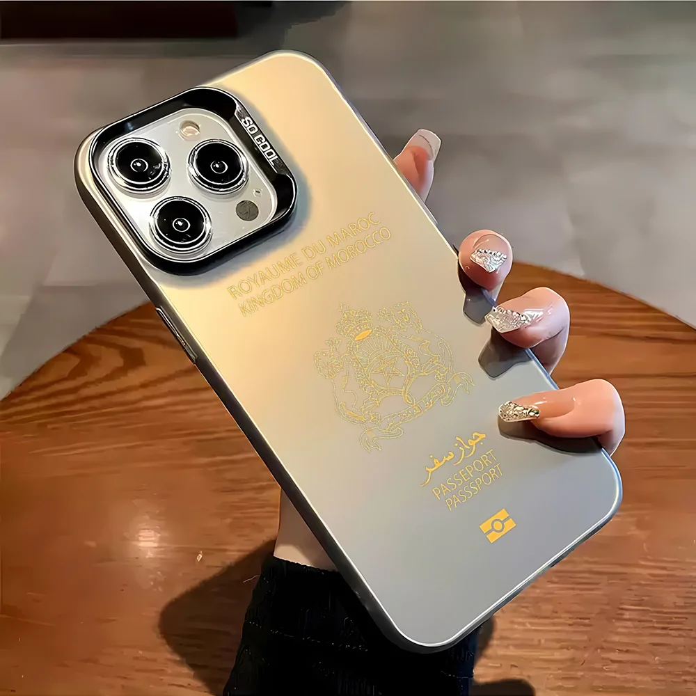 Morocco Passport Phone Case Fashion Case For IPhone 16 15 14 13 12 11 Mini Pro Max X XR XSMAX 8 7 Plus Anti Fall Matte Back Cove 
Morocco Passport Phone Case Fashion Case For IPhone 16 15 14 13 12 11 Mini Pro Max X XR XSMAX 8 7 Plus Anti Fall Matte Back Cove