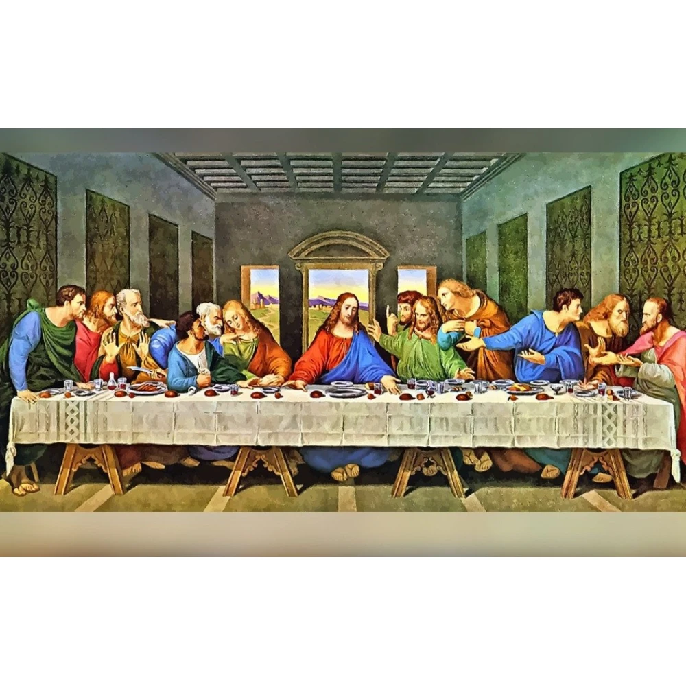 500/1000/1200/2000 PCS Jigsaw Puzzles Famous Art The Last Supper Family Activity Games for Gameroom Bedroom Home Decor Gift
500/1000/1200/2000 PCS Jigsaw Puzzles Famous Art The Last Supper Family Activity Games for Gameroom Bedroom Home Decor Gift