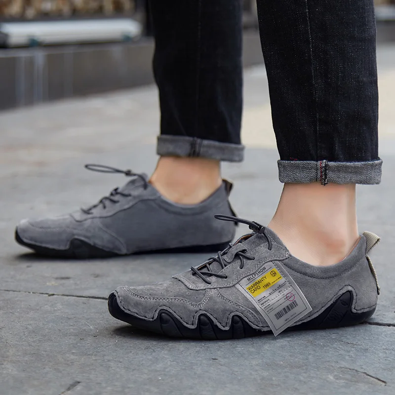 Men Casual Shoes Leather Sneakers Non-Slip Handmade Breathable Fashion Men Loafers Lightweight Comfortable Moccasin Boat Shoes
Men Casual Shoes Leather Sneakers Non-Slip Handmade Breathable Fashion Men Loafers Lightweight Comfortable Moccasin Boat Shoes