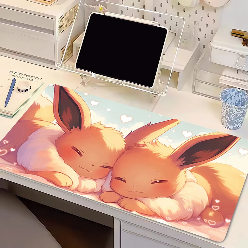 Natural Rubber Mouse Pad Pokemon Eevee Big Computer Gamer Kawaii Gaming Accessories Mousepad Keyboard Desk Mat Carpet Table Pad
Natural Rubber Mouse Pad Pokemon Eevee Big Computer Gamer Kawaii Gaming Accessories Mousepad Keyboard Desk Mat Carpet Table Pad