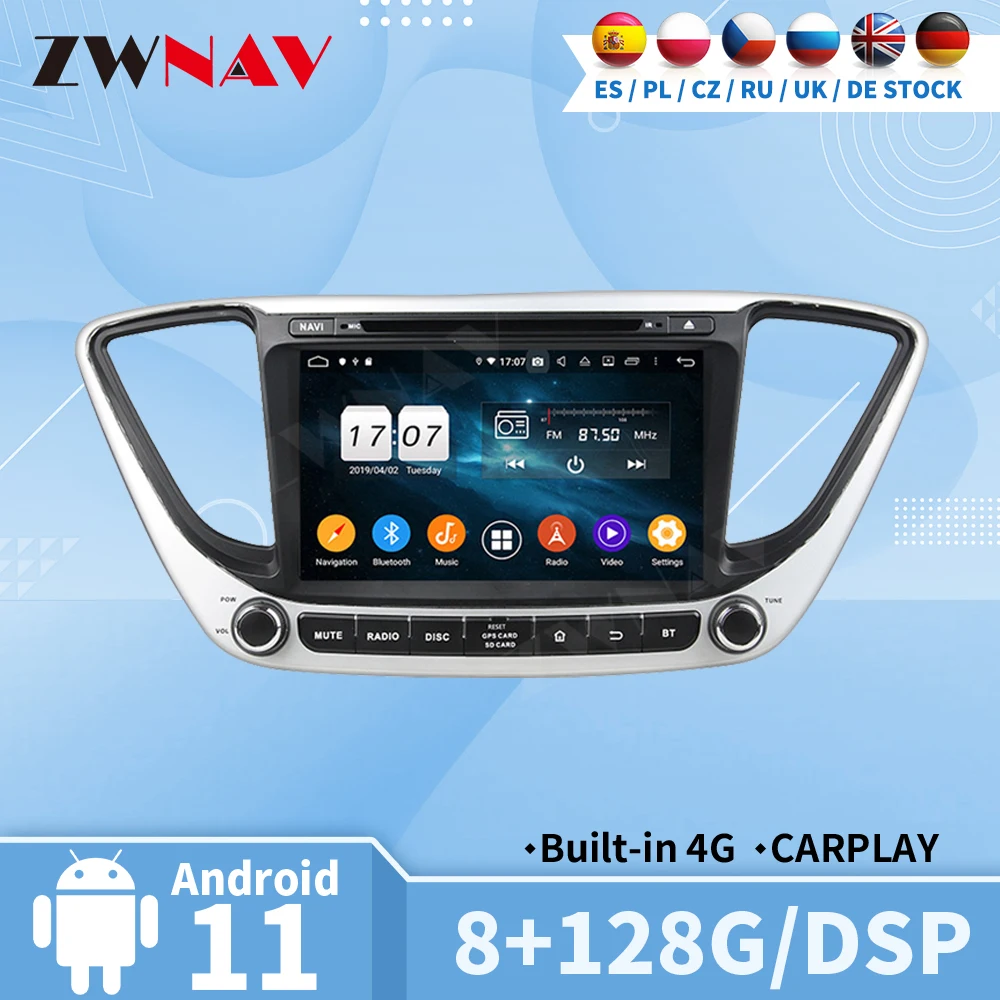 Carplay радио Bluetooth для Hyundai Verna 2016 2017 2018 2019 GPS Автомобильный мультимедийный центральный 2 Din Android Авто экран стерео
Carplay радио Bluetooth для Hyundai Verna 2016 2017 2018 2019 GPS Автомобильный мультимедийный центральный 2 Din Android Авто экран стерео