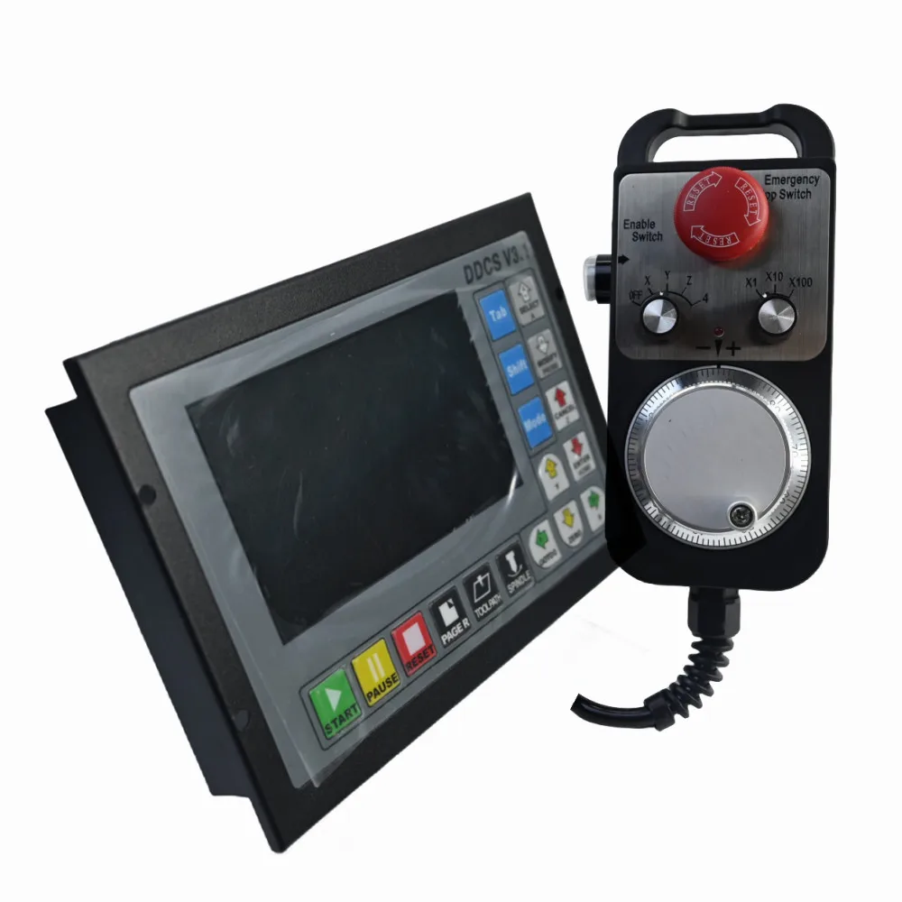 Digital Dream DDCS3 V3.1 3 Axis Controller CNC With Mpg Pendant CNC Handwheel E-stop For Engraving Machine For Metal And Glass
Digital Dream DDCS3 V3.1 3 Axis Controller CNC With Mpg Pendant CNC Handwheel E-stop For Engraving Machine For Metal And Glass