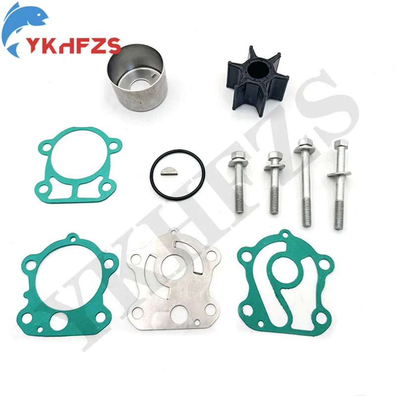 Fits for Yamaha 67F-W0078-00 Outboard Water Pump Impeller Repair Kit W/ Housing 4Stroke F75 F80 F90 F100 Replacement 18-3409
Fits for Yamaha 67F-W0078-00 Outboard Water Pump Impeller Repair Kit W/ Housing 4Stroke F75 F80 F90 F100 Replacement 18-3409