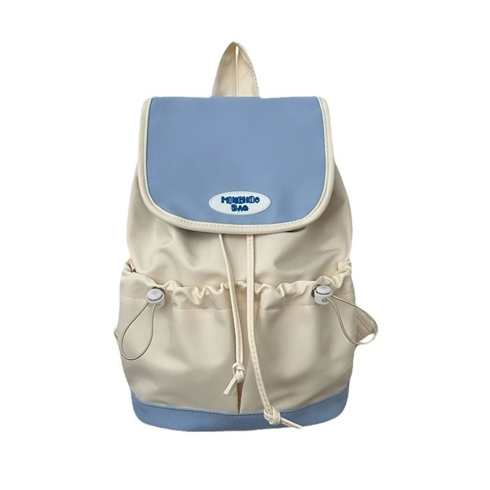 Drawstring Nylon Backpack Colorful Korean Style Shoulders Bag Multiple Pockets Large Capacity Students School Bag Students
Drawstring Nylon Backpack Colorful Korean Style Shoulders Bag Multiple Pockets Large Capacity Students School Bag Students