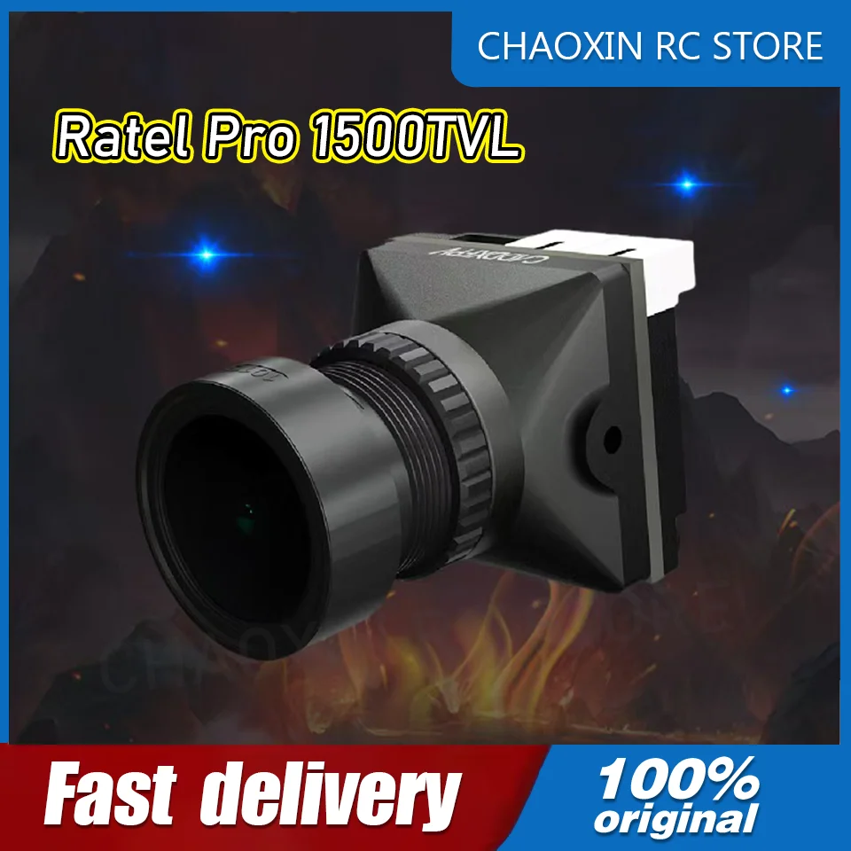 CADDX Ratel Pro 1500TVL Super WDR 4.5V-27V 4:3/16:9 NTSC/PAL CMOS FPV Starlight Night Vision Blacklight Camera for RC Drone
CADDX Ratel Pro 1500TVL Super WDR 4.5V-27V 4:3/16:9 NTSC/PAL CMOS FPV Starlight Night Vision Blacklight Camera for RC Drone