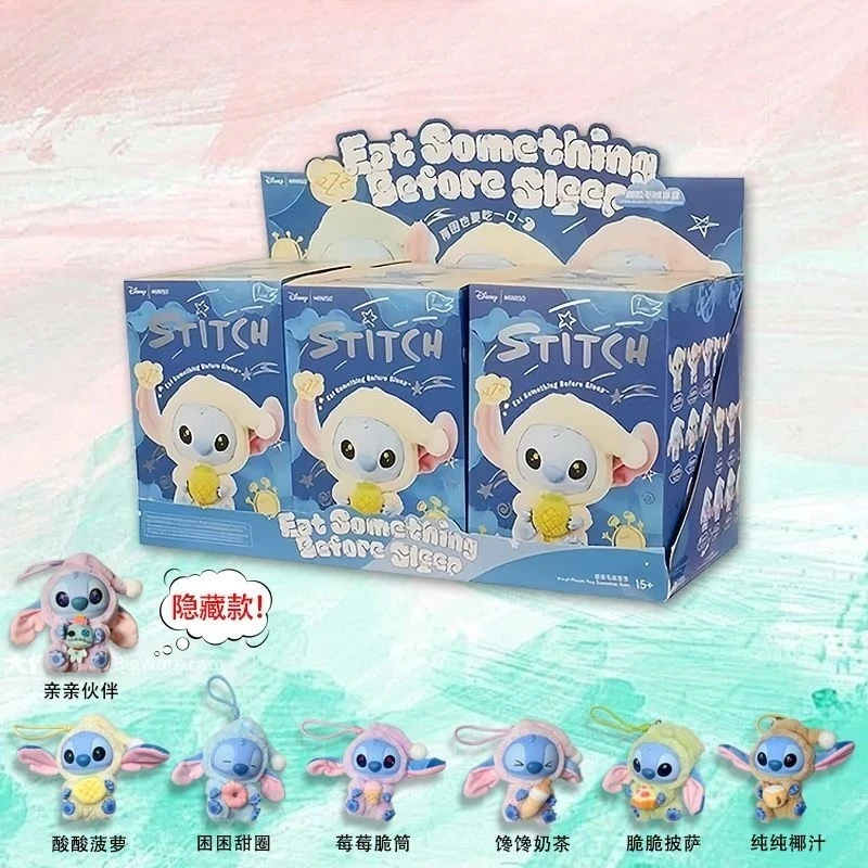 Miniso New Stitch Eat Some Thing Before Sleep Series Виниловая слепая коробка Сумка Подвеска Милая плюшевая кукла Mystery Box Игрушка-сюрприз Подарки
Miniso New Stitch Eat Some Thing Before Sleep Series Виниловая слепая коробка Сумка Подвеска Милая плюшевая кукла Mystery Box Игрушка-сюрприз Подарки