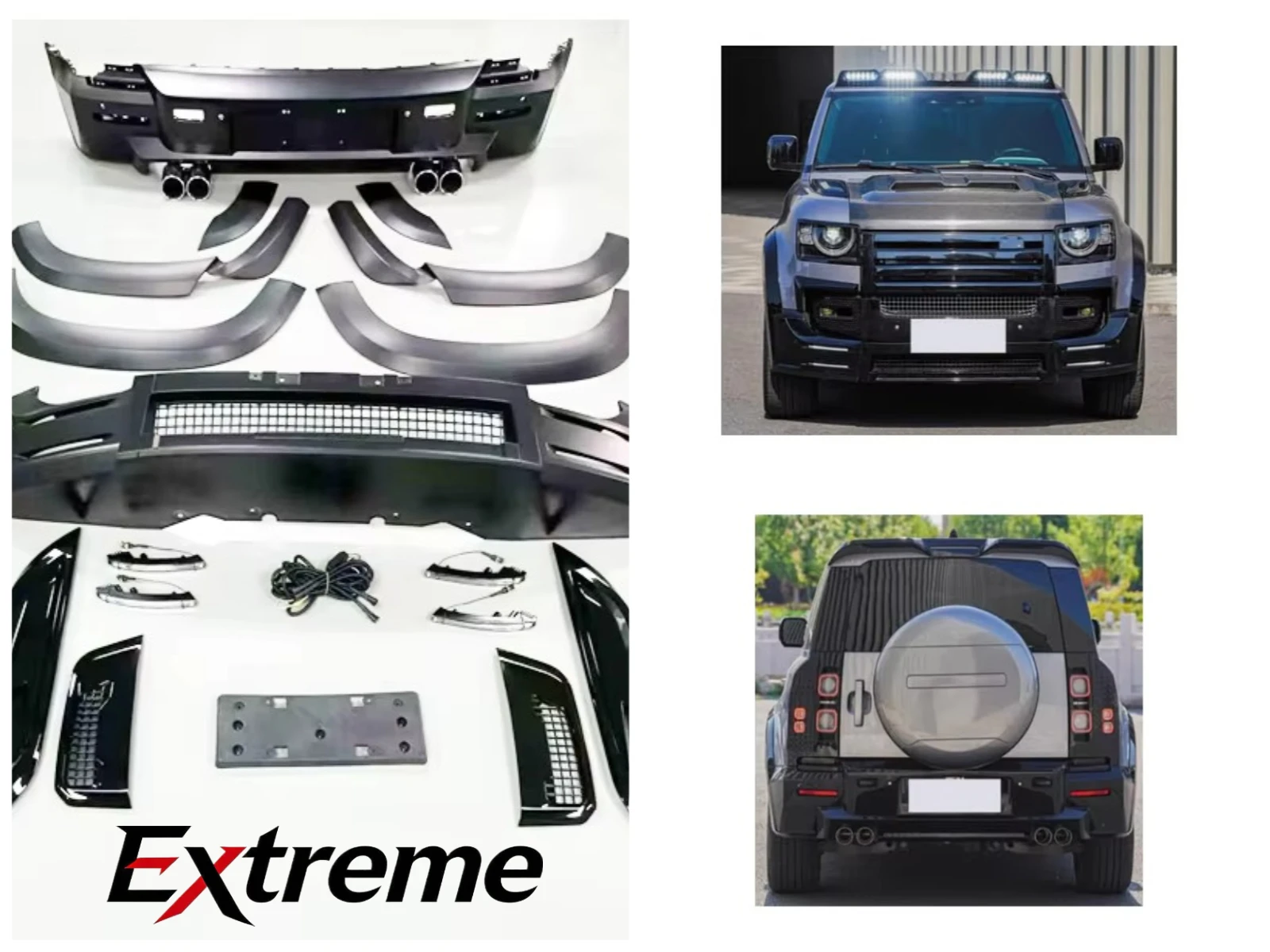 BODY KITS for DEFENDER 90/110 2021 LM STYLE
BODY KITS for DEFENDER 90/110 2021 LM STYLE