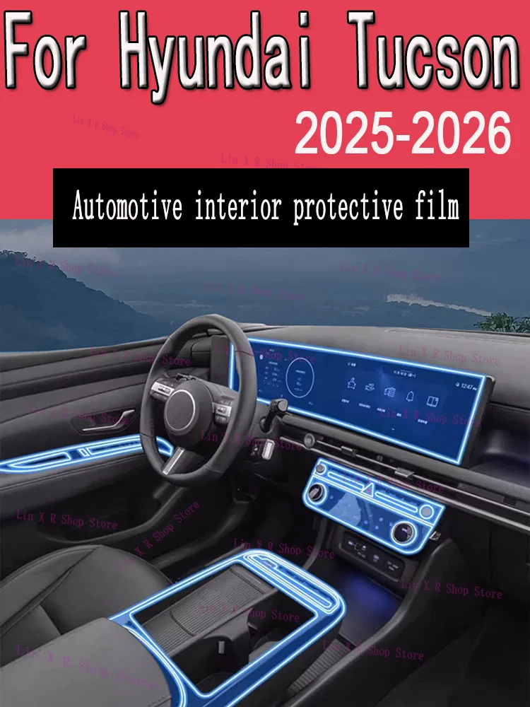 For Hyundai Tucson (2025-2026) Car Gearbox Panel Film Dashboard Protective Sticker Interior Anti-Scratch Film Cover Accessories
For Hyundai Tucson (2025-2026) Car Gearbox Panel Film Dashboard Protective Sticker Interior Anti-Scratch Film Cover Accessories