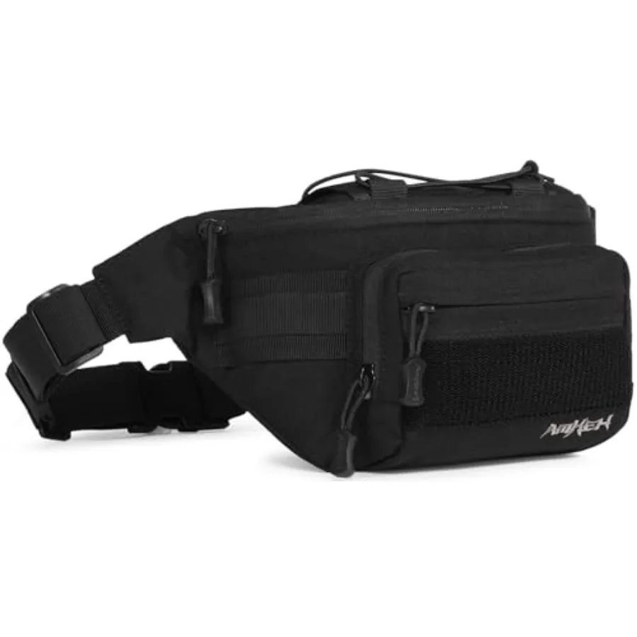 3.5L 1050D Heavy Duty Urban Tactical Fanny Pack for Men - Rugged Crossbody Waist Bag for Everyday Carry and Travel, Fits 28" -
3.5L 1050D Heavy Duty Urban Tactical Fanny Pack for Men - Rugged Crossbody Waist Bag for Everyday Carry and Travel, Fits 28" -