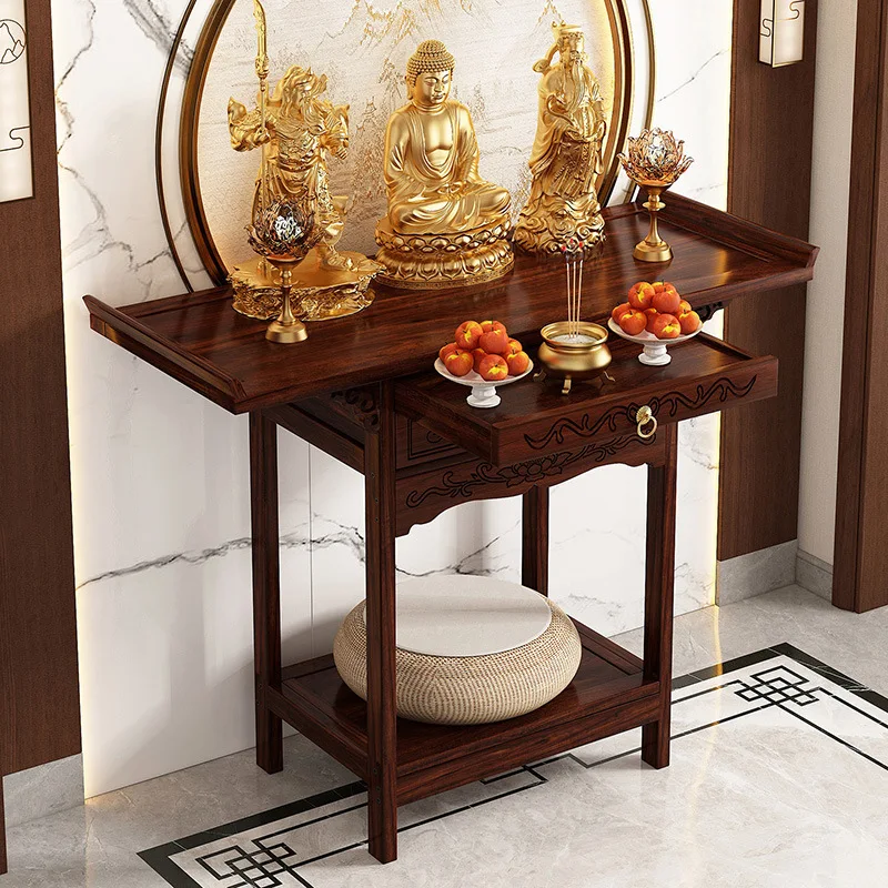 YFY New Chinese Solid Wood Entrance Modern Simple Offering Incense Case Table Buddha God of Offering
YFY New Chinese Solid Wood Entrance Modern Simple Offering Incense Case Table Buddha God of Offering