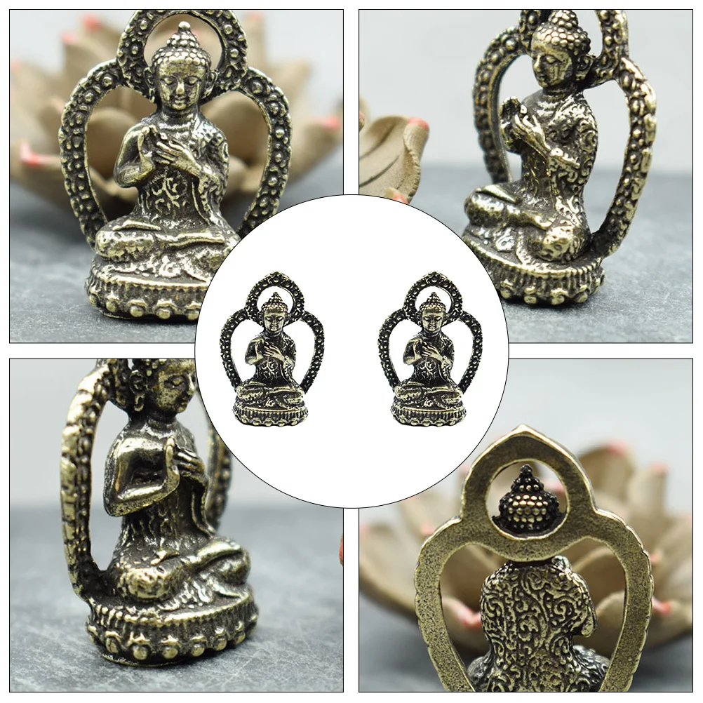 2Pcs Sitting Buddha Ornament Decorative Brass Statue Home Office Desk Lucky Blessing Sculpture Holy Buddha Statue
2Pcs Sitting Buddha Ornament Decorative Brass Statue Home Office Desk Lucky Blessing Sculpture Holy Buddha Statue