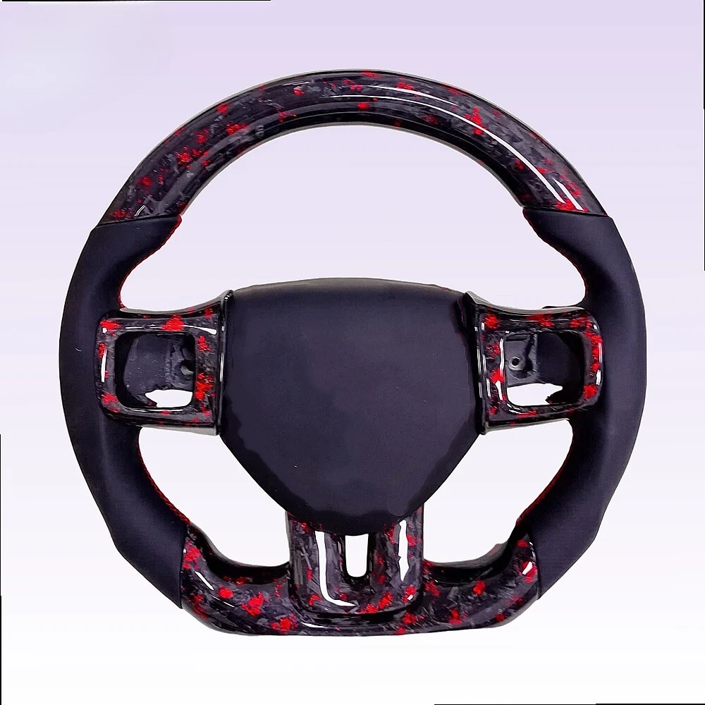 Custom Sports Steering Wheel for Red D-shape
Custom Sports Steering Wheel for Red D-shape