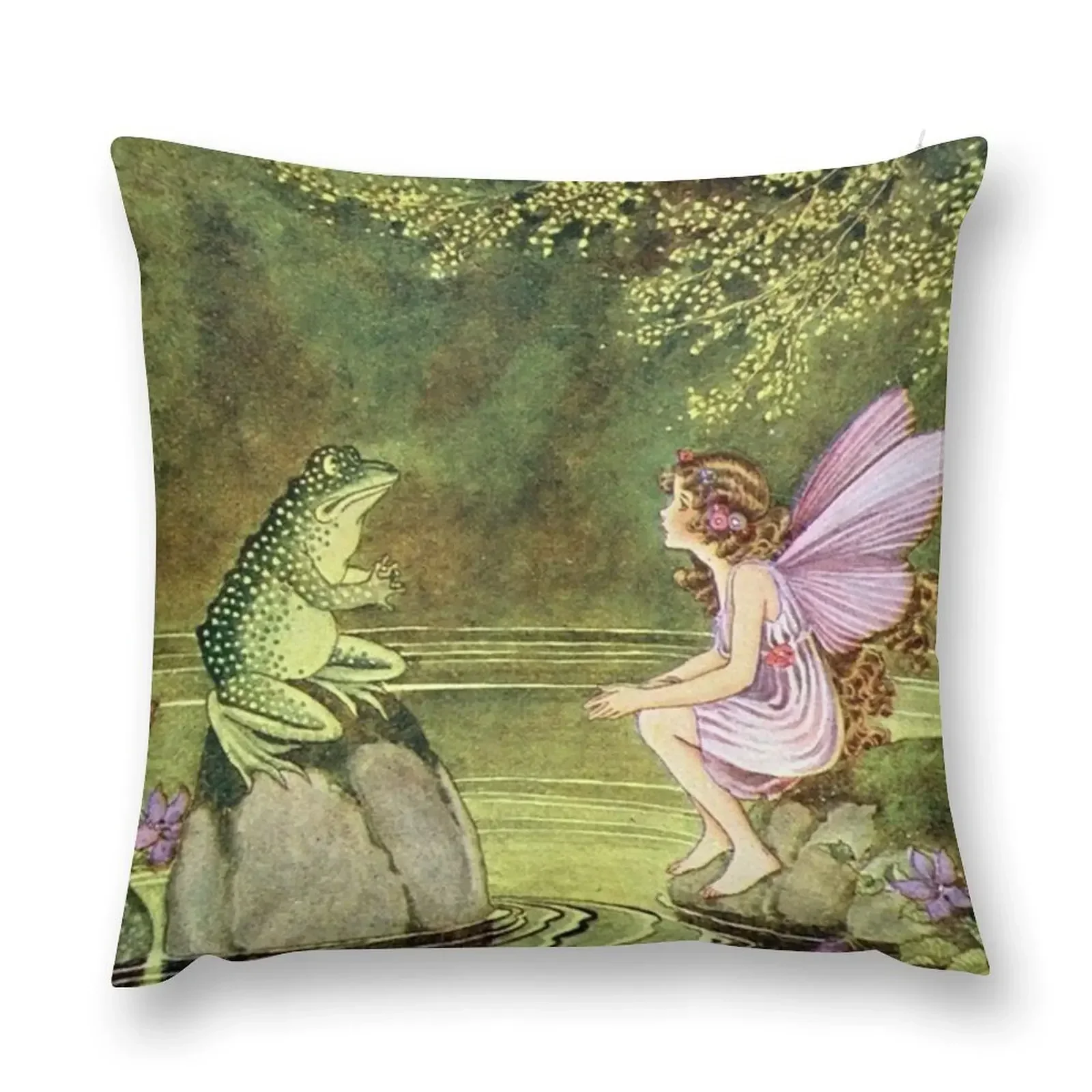 Frog and Fairy Talking -Ida Rentoul Outhwaite Throw Pillow Cushions For Sofa christmas decorations for home 2025 pillow
Frog and Fairy Talking -Ida Rentoul Outhwaite Throw Pillow Cushions For Sofa christmas decorations for home 2025 pillow
