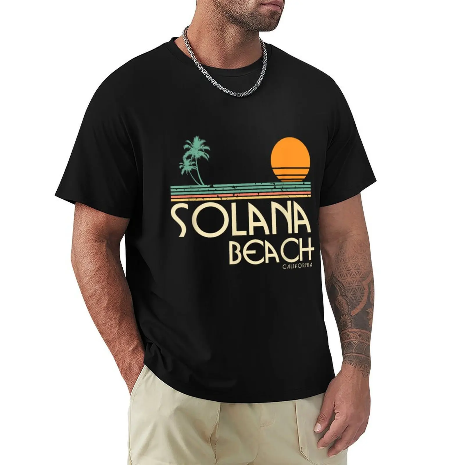 Solana Beach California T-Shirt Summer Fashion Casual Tee Shirt
Solana Beach California T-Shirt Summer Fashion Casual Tee Shirt