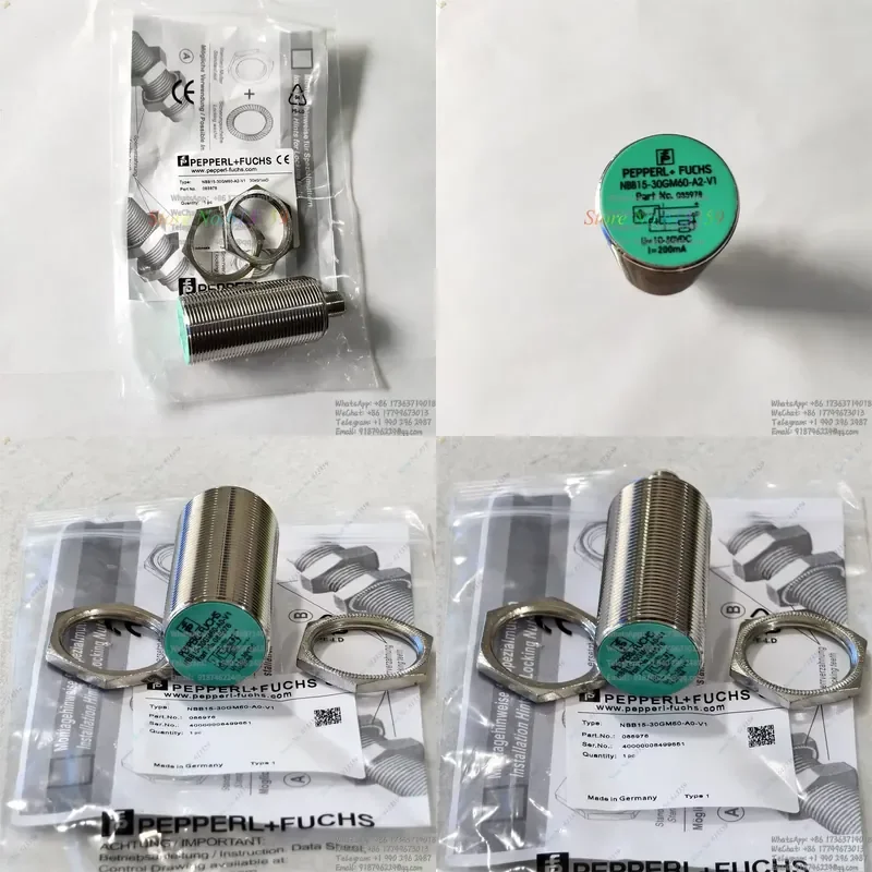 NBB15-30GM60-A2-V1 Or NBB15-30GM60-A0-V1 New High-Quality Inductive Proximity Switch Sensor
NBB15-30GM60-A2-V1 Or NBB15-30GM60-A0-V1 New High-Quality Inductive Proximity Switch Sensor