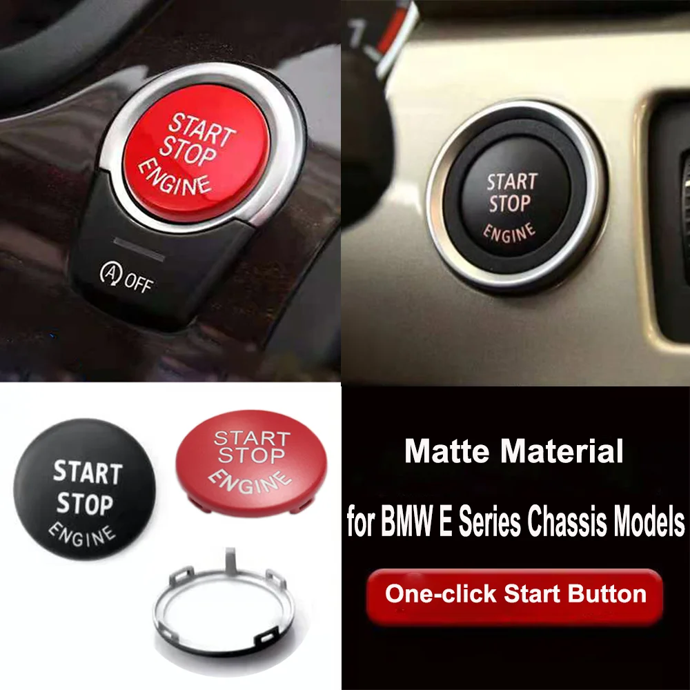 Car Engine START STOP Button Replace Cover STOP Switch Accessories for BMW E81 E87 E60 E90 E70 E71 E89 E91 E92 E Series Chassis
Car Engine START STOP Button Replace Cover STOP Switch Accessories for BMW E81 E87 E60 E90 E70 E71 E89 E91 E92 E Series Chassis