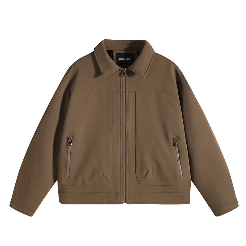 Men's Casual Collar Jacket Spring Autumn Loose Versatile Workwear Slightly Loose Fit for Comfortable Everyday Wear
Men's Casual Collar Jacket Spring Autumn Loose Versatile Workwear Slightly Loose Fit for Comfortable Everyday Wear
