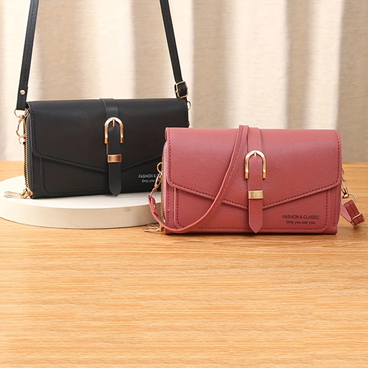 Crossbody Shoulder Bags For Women, PU Leather, Large Capacity, Dual Zipper, Fashion & Classic Design
Crossbody Shoulder Bags For Women, PU Leather, Large Capacity, Dual Zipper, Fashion & Classic Design