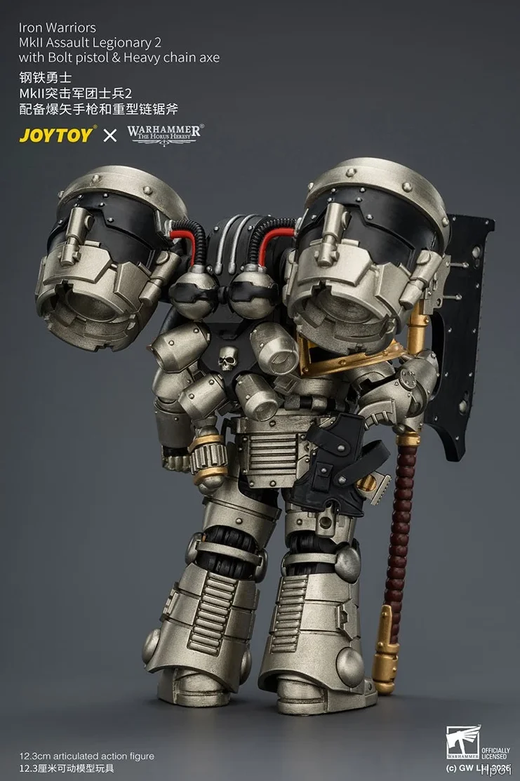 【Pre-sale】JOYTOY Warhammer 40K 1/18 Action Figure Iron Warriors Mkll Assault Legionary 2 Model Toys Gifts
【Pre-sale】JOYTOY Warhammer 40K 1/18 Action Figure Iron Warriors Mkll Assault Legionary 2 Model Toys Gifts