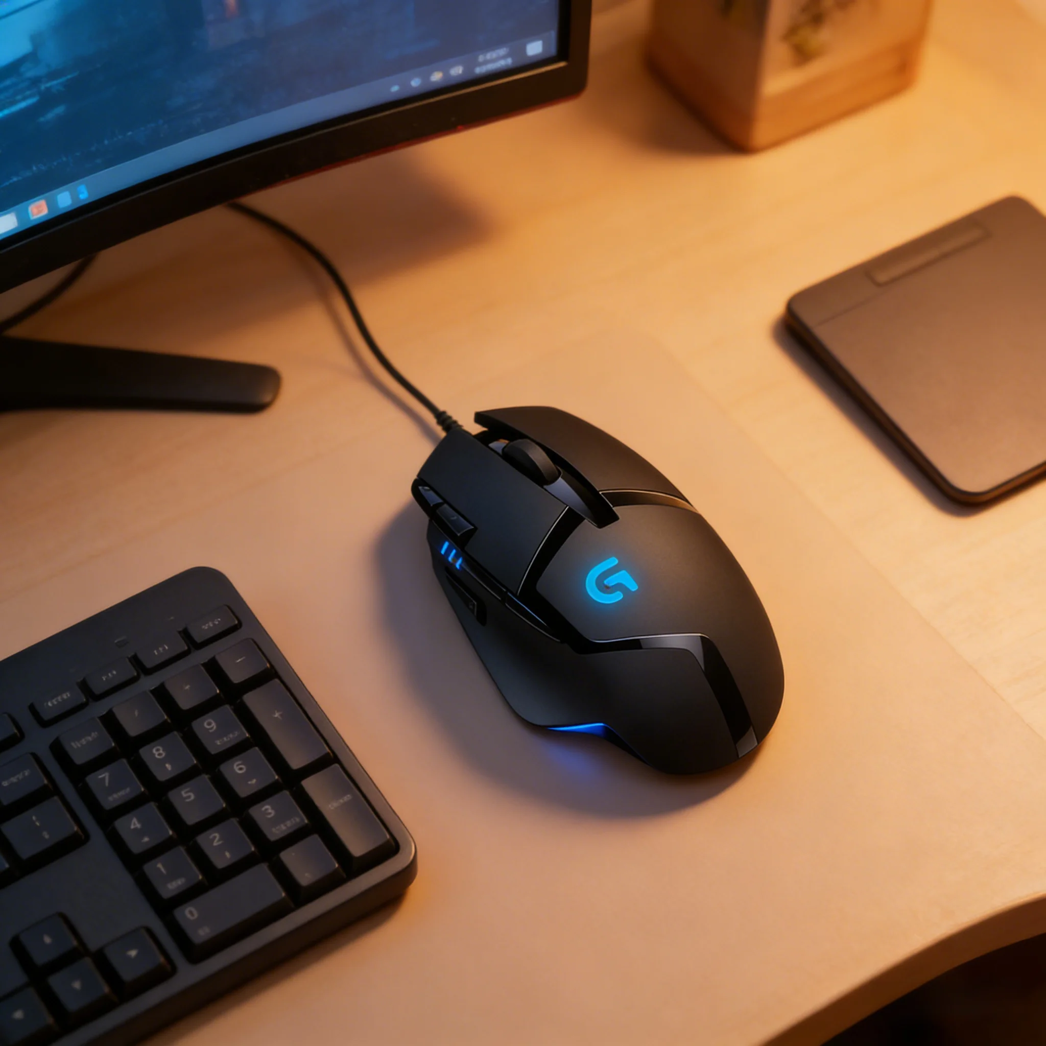 Logitech G402 Wired Gaming Mouse High Speed Tracking 1ms Response 4000 DPI For FPS MOBA PC Gaming
Logitech G402 Wired Gaming Mouse High Speed Tracking 1ms Response 4000 DPI For FPS MOBA PC Gaming