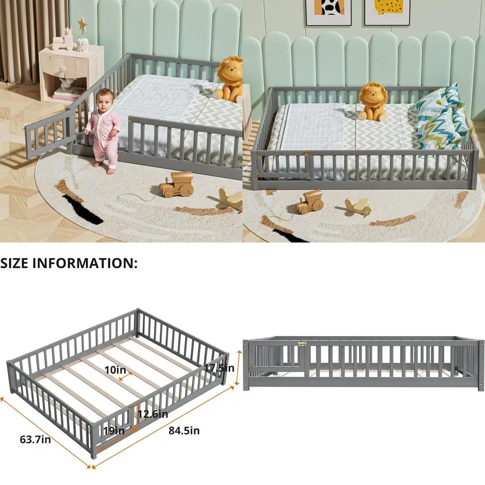 Прочная деревянная кровать-чердак с лестницей, местом для хранения и дверцей для детей, серая
Прочная деревянная кровать-чердак с лестницей, местом для хранения и дверцей для детей, серая