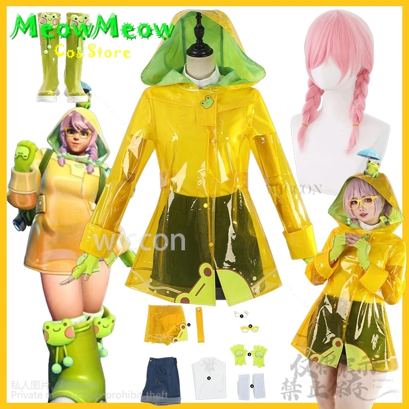 Mei Meiling аниме игра Overwatcc косплей костюм Kawaii милая лягушка животное Cutecore плащ рубашка брюки обувь парики комплект по индивидуальному заказу
Mei Meiling аниме игра Overwatcc косплей костюм Kawaii милая лягушка животное Cutecore плащ рубашка брюки обувь парики комплект по индивидуальному заказу