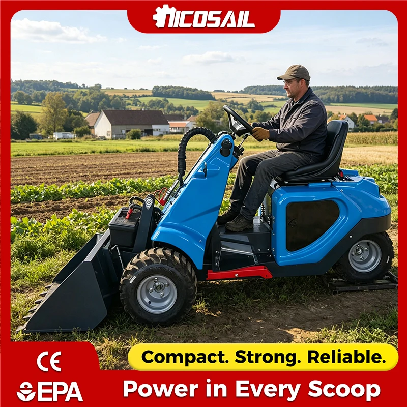 Custom Upgraded Skid Steer Loader, Quick-Change Coupler for European Farm Fence Maintenance
Custom Upgraded Skid Steer Loader, Quick-Change Coupler for European Farm Fence Maintenance