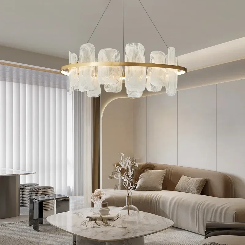 GHEUVNJ Modern Luxury Living Room Light, Simple and Personalized Glass Restaurant Light, Home Bedroom Light
GHEUVNJ Modern Luxury Living Room Light, Simple and Personalized Glass Restaurant Light, Home Bedroom Light