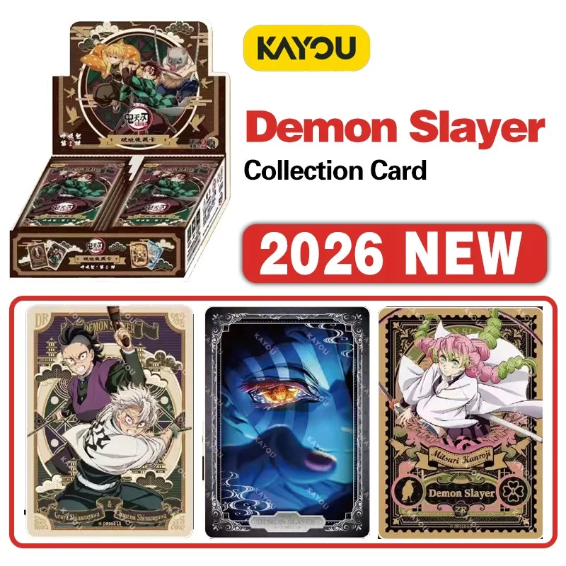 2026NEW KAYOU Genuine Demon Slayer Card Daybreak Breathe Pack Tanjirou Nezuko Kanroji Anime Collection Cards Kids Toys Gift
2026NEW KAYOU Genuine Demon Slayer Card Daybreak Breathe Pack Tanjirou Nezuko Kanroji Anime Collection Cards Kids Toys Gift