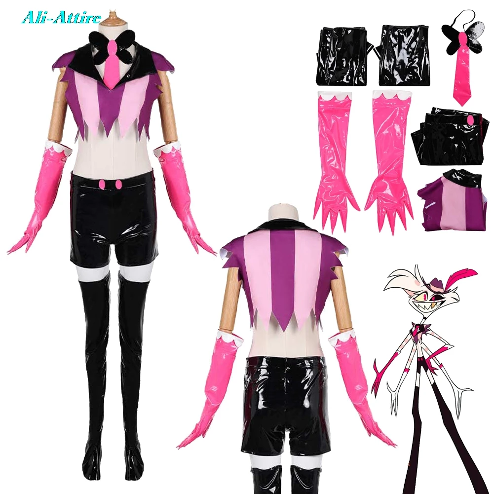 TV Hell Inn Косплей Ангел Пыль Топ Брюки Одежда Женщины Взрослые Вечерние Маскировка Наряд Костюмы Ролевая Игра Хэллоуин Костюм Карнавал
TV Hell Inn Косплей Ангел Пыль Топ Брюки Одежда Женщины Взрослые Вечерние Маскировка Наряд Костюмы Ролевая Игра Хэллоуин Костюм Карнавал