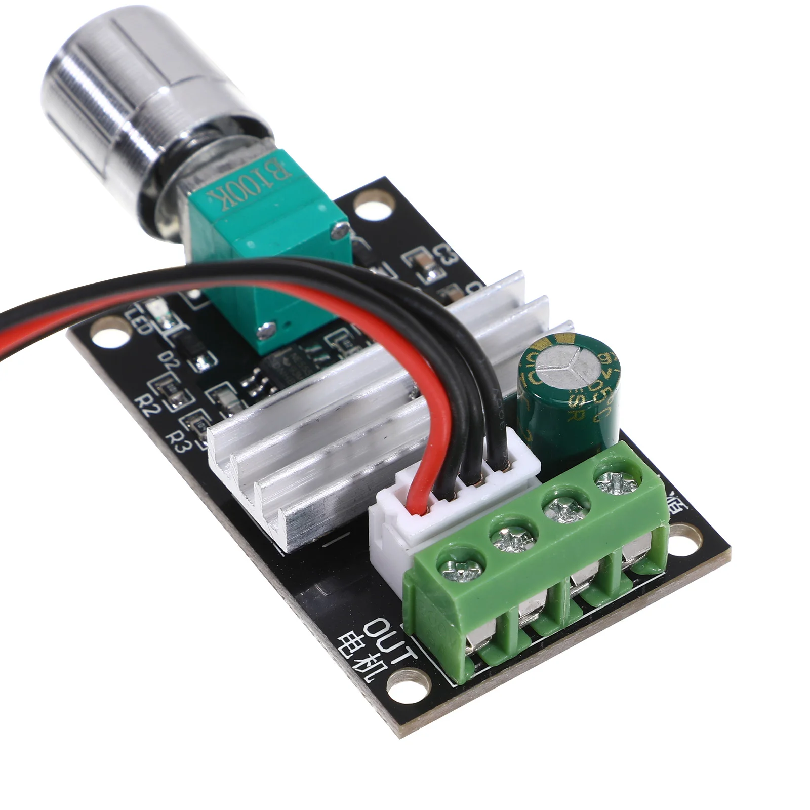 DC Motor Speed Controller 1203BB PWM Regulator Adjustable Driver Switch 3A Continuous Metal Case DC6 28V Input Forward Reverse
DC Motor Speed Controller 1203BB PWM Regulator Adjustable Driver Switch 3A Continuous Metal Case DC6 28V Input Forward Reverse