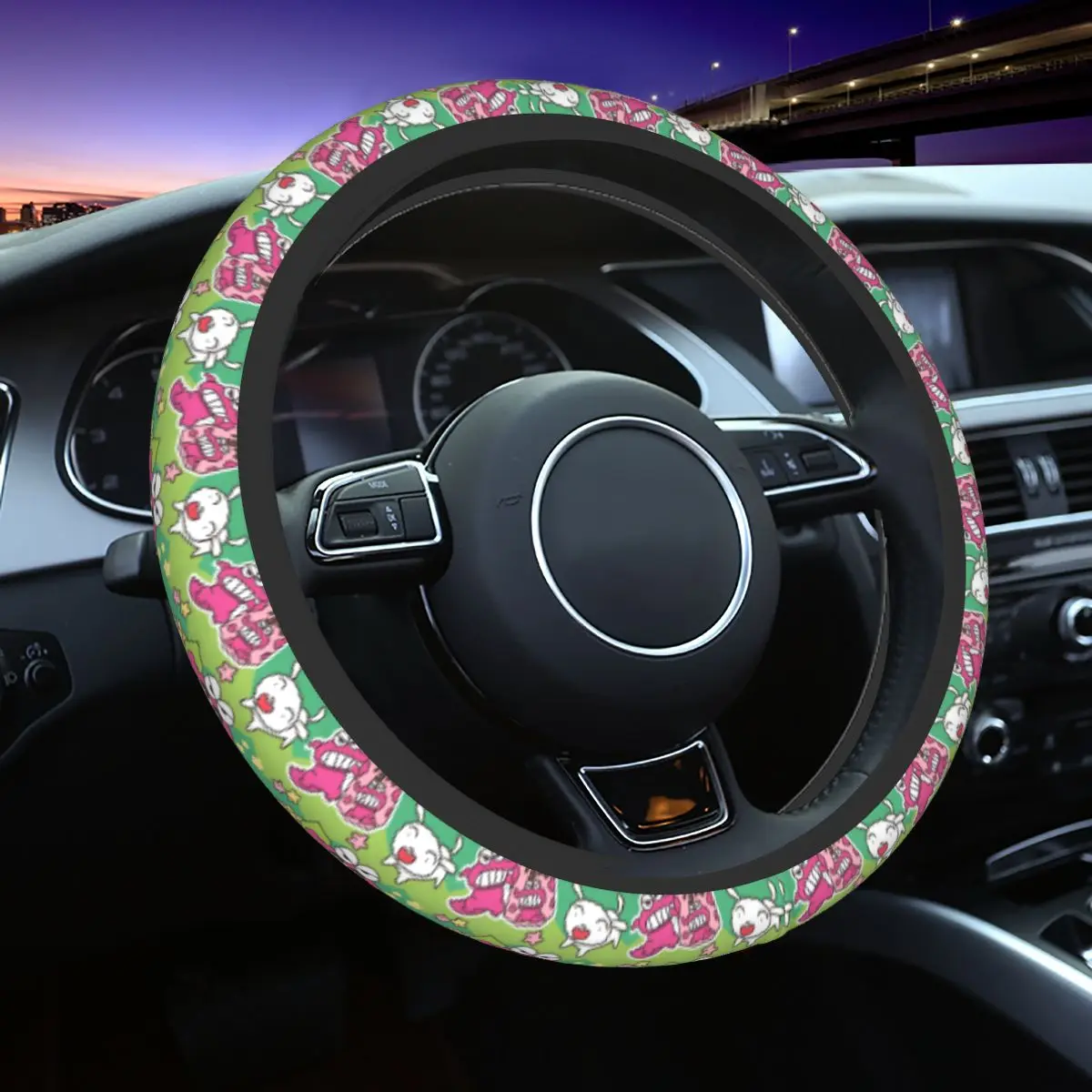 Crayons Shin-chans Steering Wheel Cover Soft Chocobi Steering Wheel Protector Universal Fit 14.5-15 Inch Car Accessories
Crayons Shin-chans Steering Wheel Cover Soft Chocobi Steering Wheel Protector Universal Fit 14.5-15 Inch Car Accessories